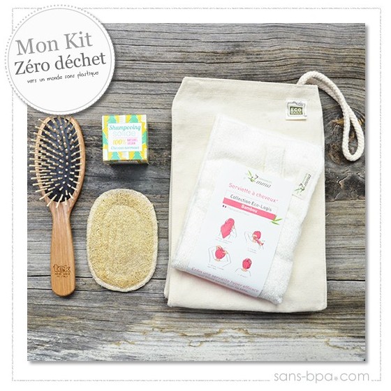 Kit Cheveux zéro plastique
