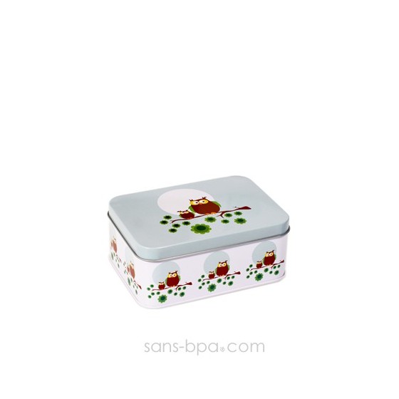 Boite métal FLEUR BLEUE