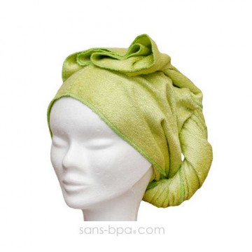 Serviette à cheveux Bambou GREEN