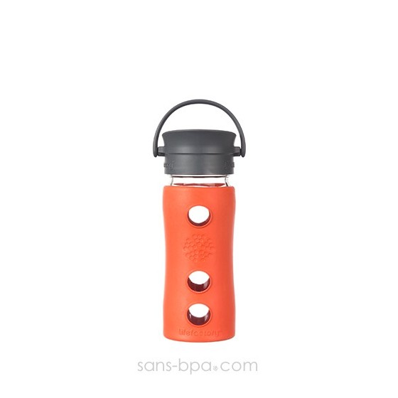 Gourde verre 350 ml Collection Café - Bleu