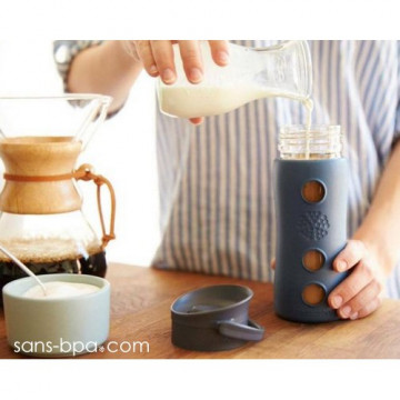 Gourde verre 350 ml Collection Café - Mandarine 2