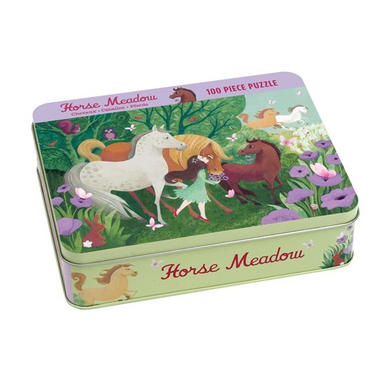 Puzzle boite métal COMPTES