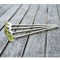 1 paille-cuillère inox COURTE