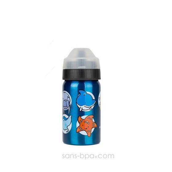 Gourde isotherme anti-fuite 350ml PIRATES