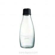 Gourde verre 500 ml GREY