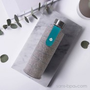 Gourde verre 550 ml - Lagon - MISMATCH