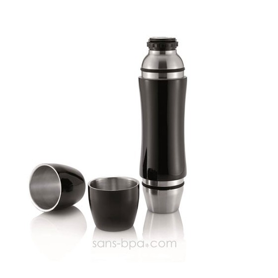 Bouteille isotherme Wave - Black