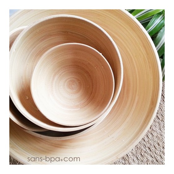 Bol bambou NATUREL