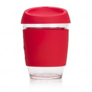 Joco Cup tasse à emporter en verre - Rouge