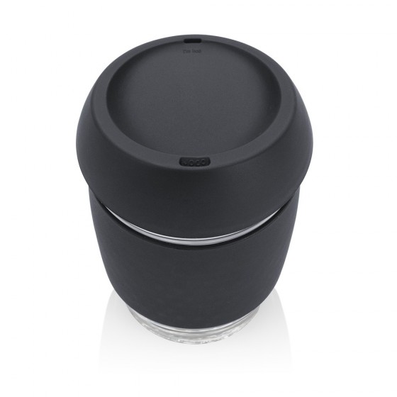 Joco Cup tasse à emporter en verre - Black