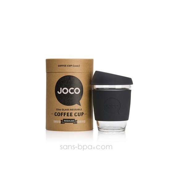 Joco Cup tasse à emporter en verre - Black