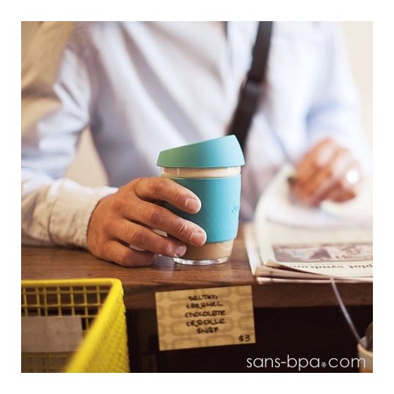 Joco Cup tasse à emporter en verre - Black