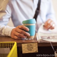 Joco Cup tasse à emporter en verre - Rouge