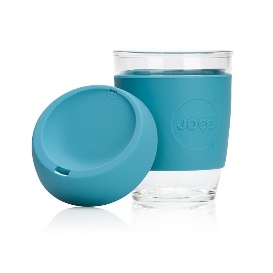 Joco Cup tasse à emporter en verre - Bleu