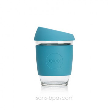 Joco Cup tasse à emporter en verre - Bleu 2