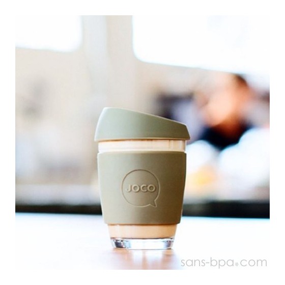 Joco Cup tasse à emporter en verre - Black