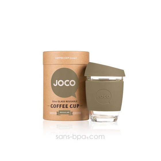 Joco Cup tasse à emporter en verre - Black