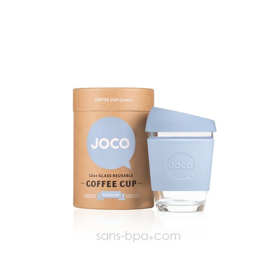 Joco Cup tasse à emporter en verre - Bleu