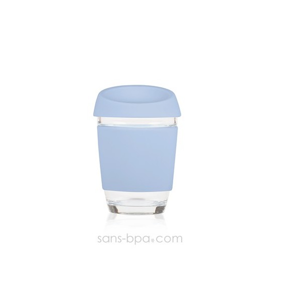 Joco Cup tasse à emporter en verre - Bleu