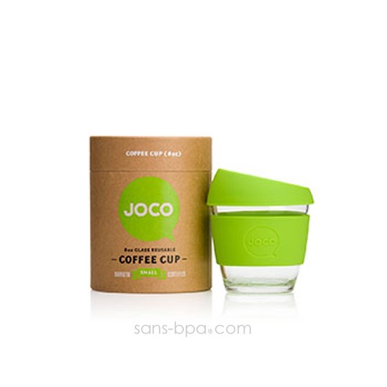 Petit Joco Cup tasse verre 230ml - Citron