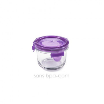 Contenant verre Wean Bowl 165ml - Framboise