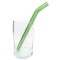 Paille verre Smoothie Courbe Courte GREEN - SSM07BGGN