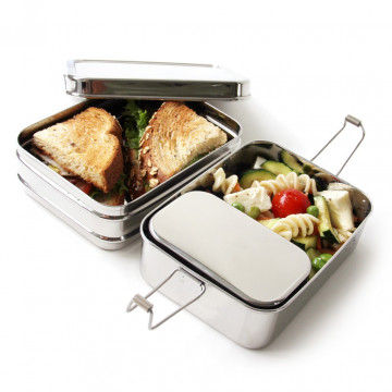 Set inox 3-en-1 ECOLUNCHBOX 2