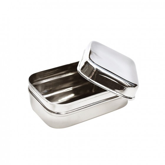 Boite 100% inox rectangle LUNCHPOD