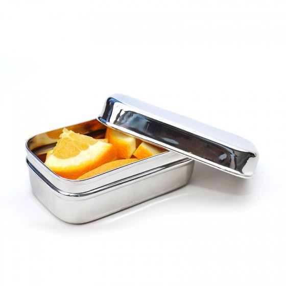 Boite 100% inox rectangle LUNCHPOD