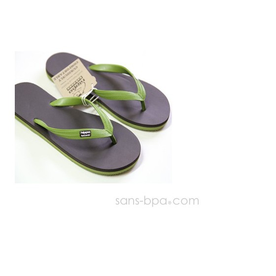 Tongs naturelles GREEN & BROWN