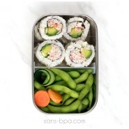 Boite inox rectangle à compartiment OCEAN