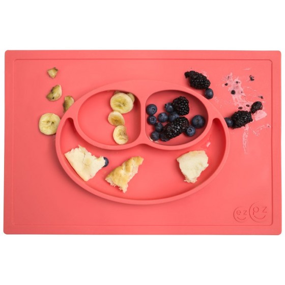 Assiette antidérapante Happy Mat - Green