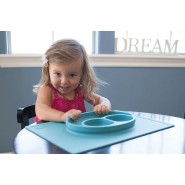 Assiette antidérapante Happy Mat - Pink