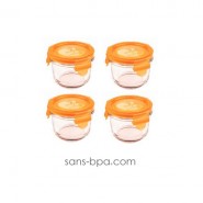 Contenant verre Wean Bowl 165ml - Carotte