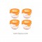 Contenant verre Wean Bowl 165ml - Carotte
