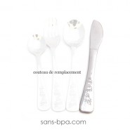 Pièce à l'unité - Couverts inox enfants CANARDS