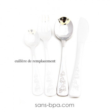 Pièce à l'unité - Couverts inox enfants CANARDS 2