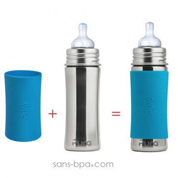 Gaine silicone Grande - Aqua 2