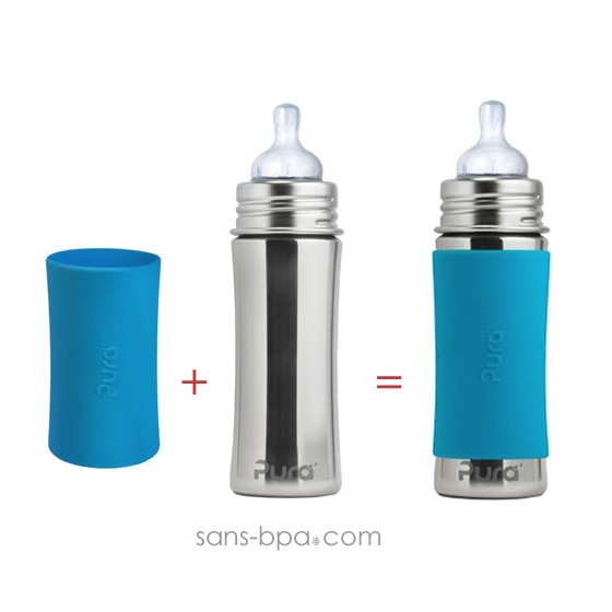 Gaine silicone Grande - Aqua