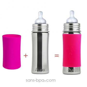 Gaine silicone Grande - Mandarine 2