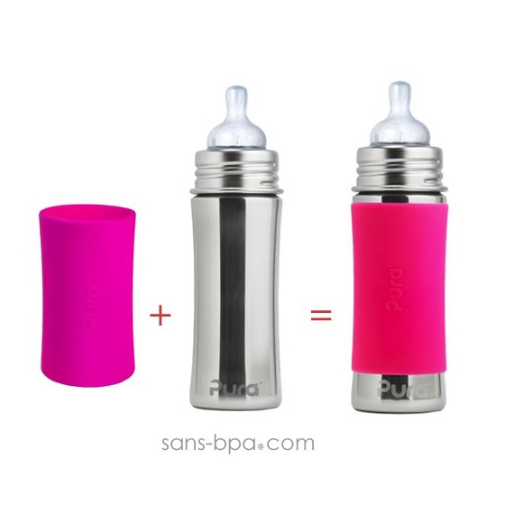 Gaine silicone Grande - Mandarine