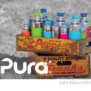 Biberon inox 325 ml - Aqua