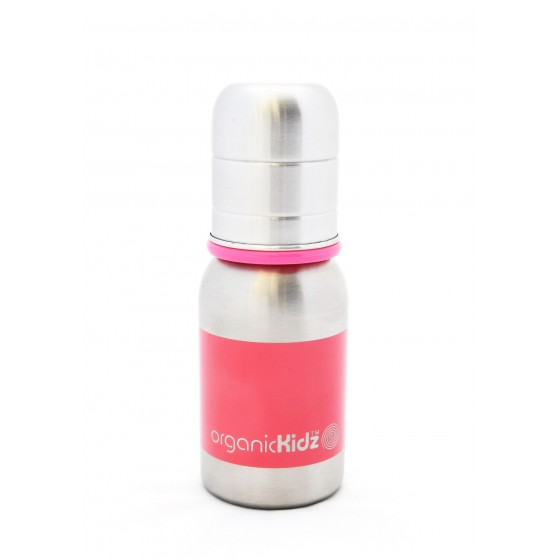 Biberon inox 120 ml ROSE