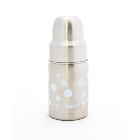 Biberon inox 270 ml BLANC