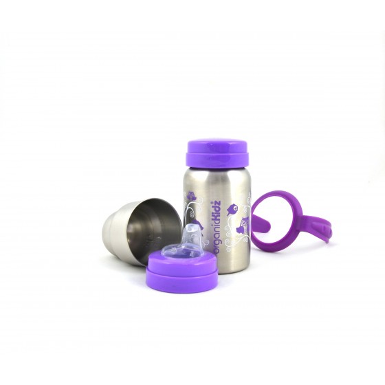 Gourde anti-fuite 270ml - Chouettes