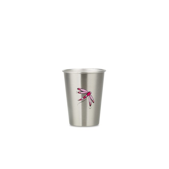 Verre inox 350 ml LIBELLULE