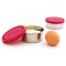 Lot 2 petites boites inox FRAMBOISE