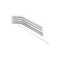 Lot 4 pailles inox COURTES