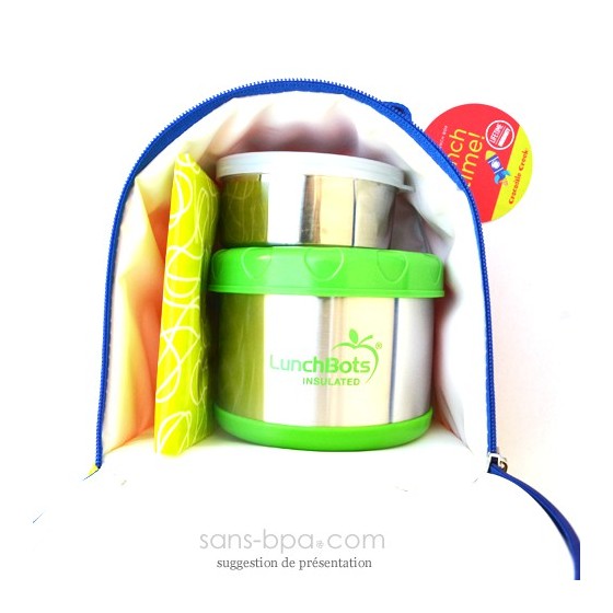 Lunchbag isotherme à compartiments - SIRENE