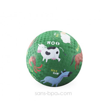 Balle caoutchouc 13 cm FERME